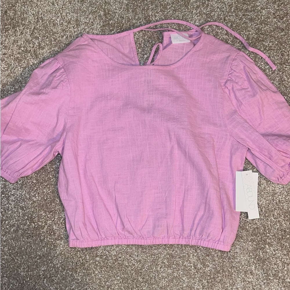 purple top size xs